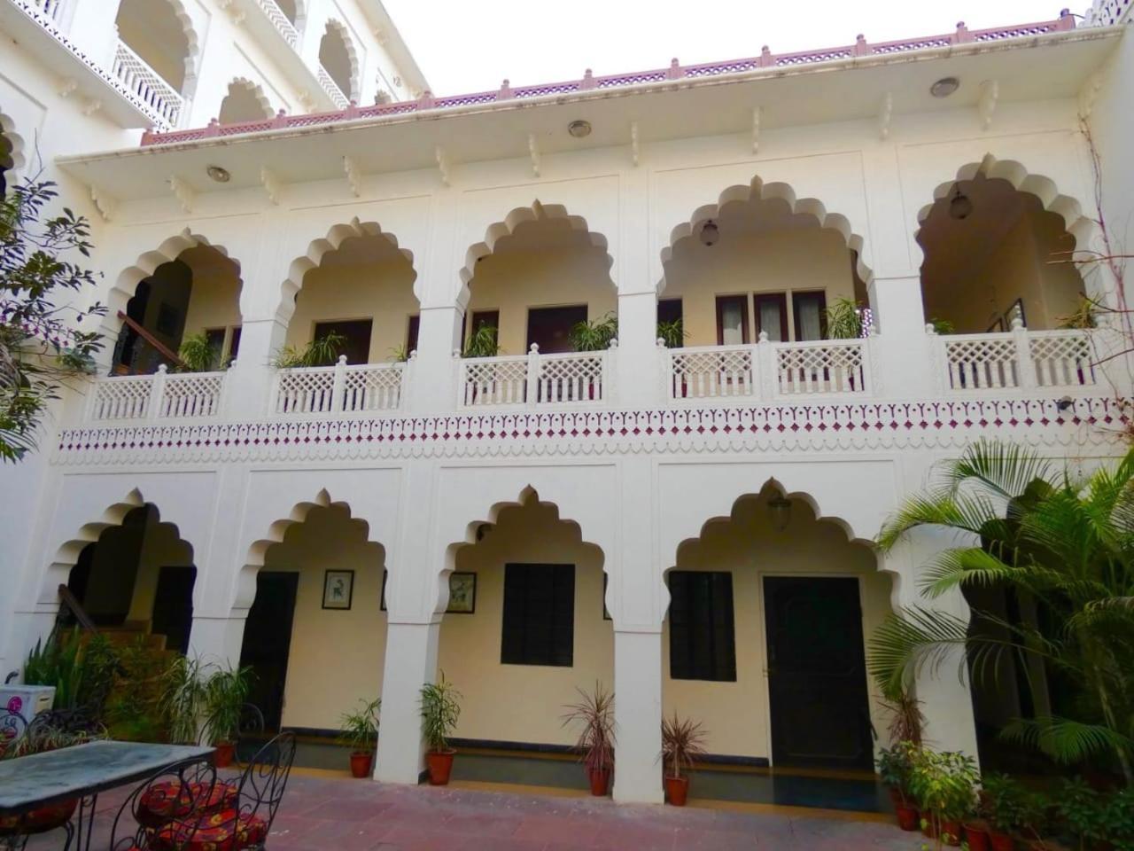 Hotel Heritage Khandwa Haveli Jaipur Exterior foto