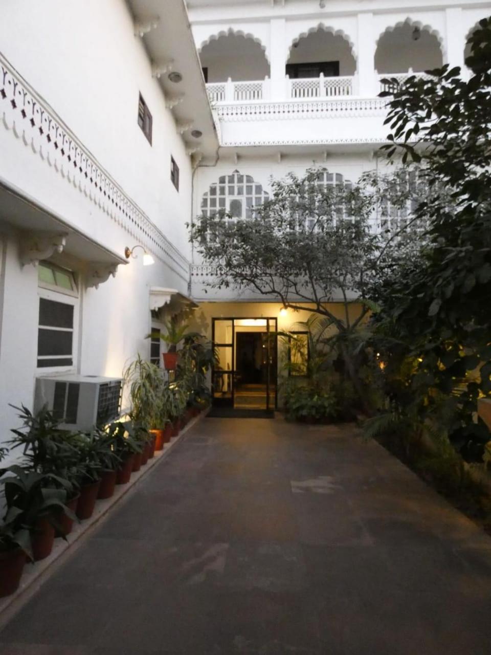 Hotel Heritage Khandwa Haveli Jaipur Exterior foto